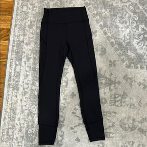 lululemon athletica Black Leggings In Movement